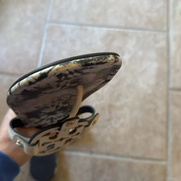 Tory Burch Blue and White Miller sandals 6.5 - Picture 5 of 5